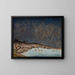 Paesaggio con nuvole - Tadeusz Makowski — quadro incorniciato alla parete