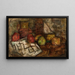 Nature morte con brocca e frutta - Tadeusz Makowski — quadro incorniciato alla parete