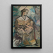 Maternità - Tadeusz Makowski — quadro incorniciato alla parete