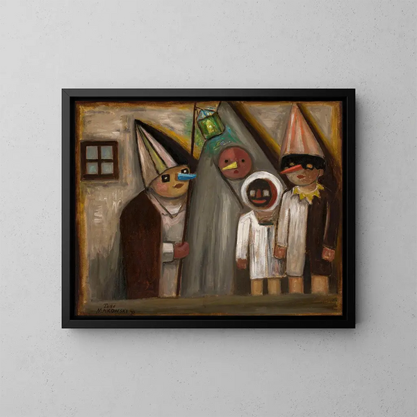 Misérable - Tadeusz Makowski — quadro incorniciato alla parete