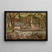 Mulino vicino al fiume - Tadeusz Makowski — quadro incorniciato alla parete