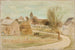 Alla periferia del villaggio - Tadeusz Makowski — vista dell’opera