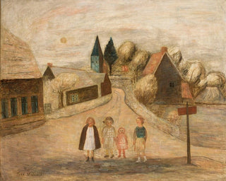 Paesaggio normanno a Breuilpont - Tadeusz Makowski — vista dell’opera