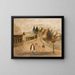 Paesaggio normanno a Breuilpont - Tadeusz Makowski — quadro incorniciato alla parete