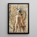 Petite fille nue avec un bonnet bleu - Tadeusz Makowski — quadro incorniciato alla parete