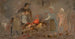 Riscaldamento del maiale - Tadeusz Makowski — vista dell’opera