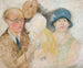 Ritratto di un pittore e della sua famiglia - Tadeusz Makowski — vista dell’opera