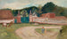 Strada davanti alla fattoria - Tadeusz Makowski — vista dell’opera