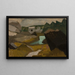Paesaggio roccioso con acqua - Tadeusz Makowski — quadro incorniciato alla parete