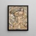 Donna che corre - Tadeusz Makowski — quadro incorniciato alla parete
