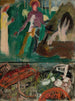 Schizzo per il quadro San Giorgio che trafigge un drago - Tadeusz Makowski — vista dell’opera