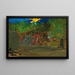Sole su un giardino - Tadeusz Makowski — quadro incorniciato alla parete