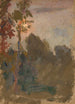 Coucher de soleil en forêt - Tadeusz Makowski — vista dell’opera