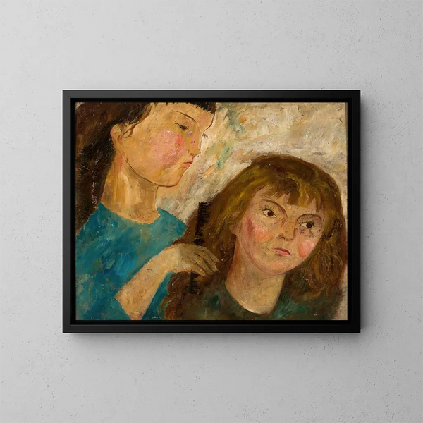 Toilette - Tadeusz Makowski — quadro incorniciato alla parete