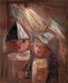 Due bambini con una bandiera - Tadeusz Makowski — vista dell’opera