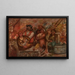 Villageois - Tadeusz Makowski — quadro incorniciato alla parete