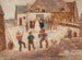 Matrimonio in un villaggio - Tadeusz Makowski — vista dell’opera