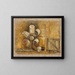 Wiadra - Tadeusz Makowski — quadro incorniciato alla parete