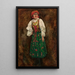 Femme en costume folklorique de Cracovie - Tadeusz Makowski — vista dell’opera