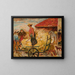 Zwoenie zboa - Tadeusz Makowski — quadro incorniciato alla parete