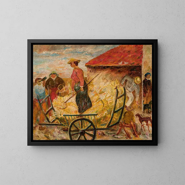 Zwoenie zboa - Tadeusz Makowski — quadro incorniciato alla parete