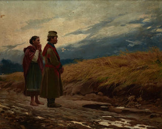 Dopo la tempesta - Tadeusz Popiel — vista dell’opera