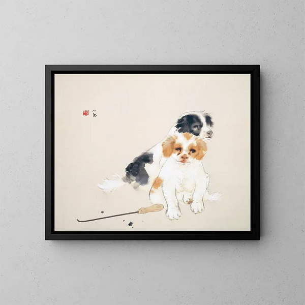 Angolo del camino - Takeuchi Seihō — quadro incorniciato alla parete