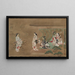 Visite des amoureux - Tamura Suiō — quadro incorniciato alla parete