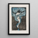 Melancholie - Tanaka Kyōkichi — quadro incorniciato alla parete