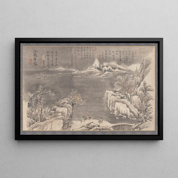 Tani Bunch - Evening Snow Blending River and Sky from Eight Views of XiaoXiang.webp