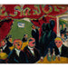 Taverna - Ernst Ludwig Kirchner — ambientato in un interno