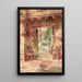 La boutique des antiquaires à Cusco - Teófilo Castillo — quadro incorniciato alla parete