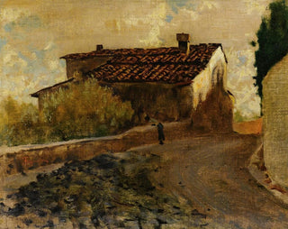 Telemaco Signorini - Strada Di Campagna.webp