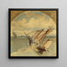 Tempesta in mare - Jaroslav Cermak — quadro incorniciato alla parete