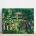 Riproduzione del dipinto Tennis a Newport - George Bellows