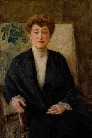 Teodor Axentowicz - Portrait of Zofia Doliska ne Niesioowska.webp