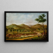 Vista sulla montagna - Teodor Baltazar Stachowicz — quadro incorniciato alla parete