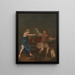 Circé che trasforma il re Picus in un pic - Teodor Lubieniecki — quadro incorniciato alla parete