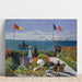 Riproduzione del dipinto Terrasse a Sainte-Adresse di Claude Monet