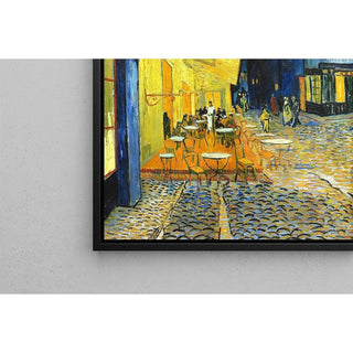 Terrasse du café le soir - Vincent Van Gogh | Reproduction Tableau Décoration murale affiche copie