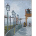 Riproduzione del dipinto Terrazza e belvedere al Moulin de Blute-Fin, Montmartre - Vincent van Gogh