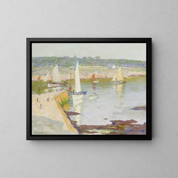 Quai de Concarneau - Terrick Williams — quadro incorniciato alla parete