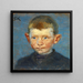 Tête d'un garçon - Peder Severin Krøyer — quadro incorniciato alla parete