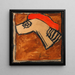 Testa di un'imbracatura di cavallo - Egon Schiele — quadro incorniciato alla parete