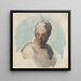 Tête d'un homme - Honor Daumier — quadro incorniciato alla parete