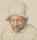 Testa di un uomo barbuto con un cappello - Adriaen van Ostade — vista dell’opera