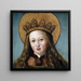 Tête d'une Sainte Femme - Hans Holbein le Vieux — quadro incorniciato alla parete