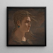 Tête de Méduse - Elihu Vedder — quadro incorniciato alla parete