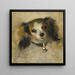 Tête de chien - Pierre-Auguste Renoir — quadro incorniciato alla parete