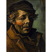 Riproduzione del dipinto Tête de paysan - Vincent Van Gogh